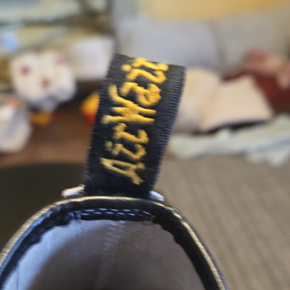 Dr. Martens White Boots with Black Accents - Picture 3 of 15